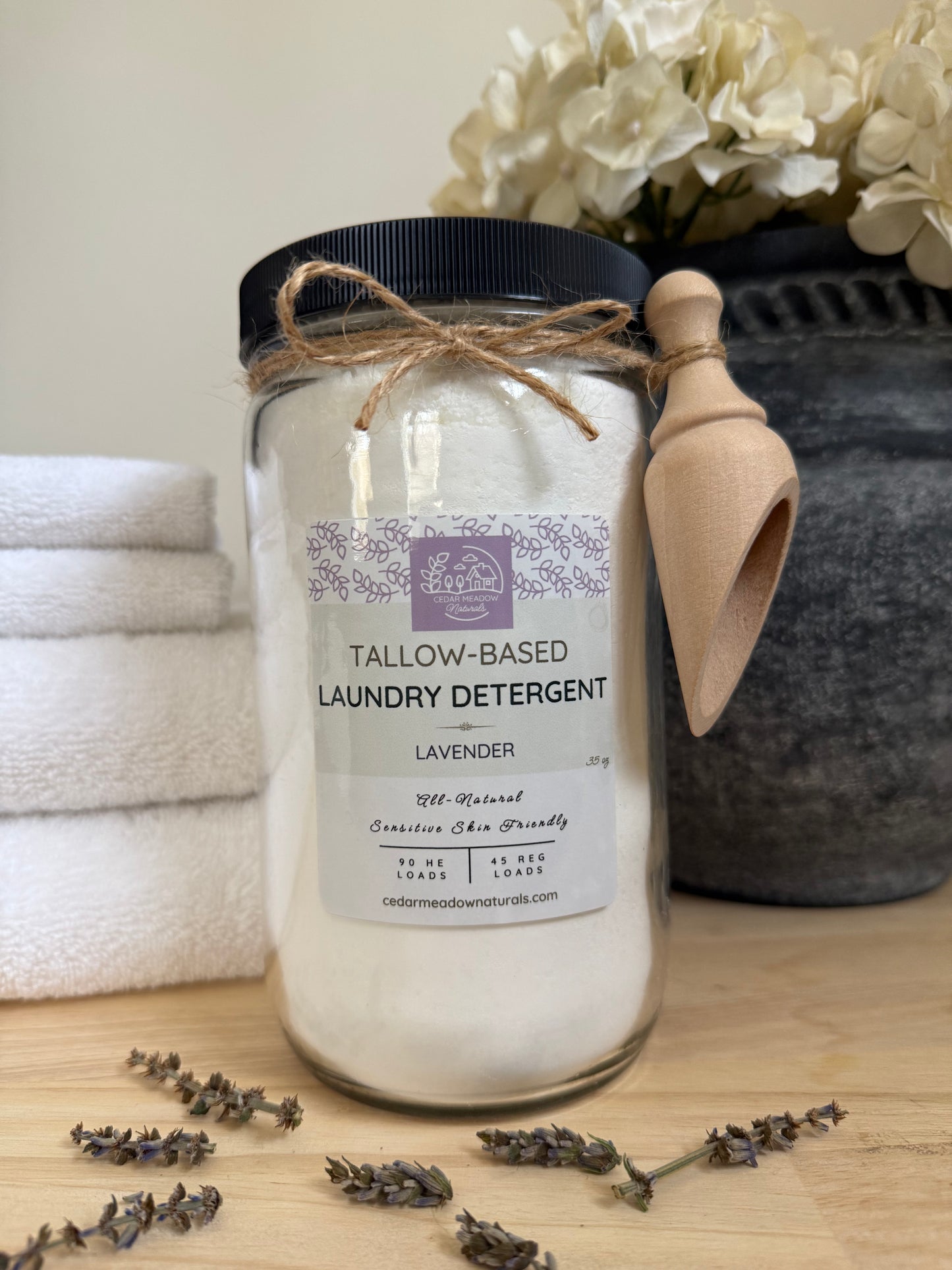 Tallow Based Laundry Powder