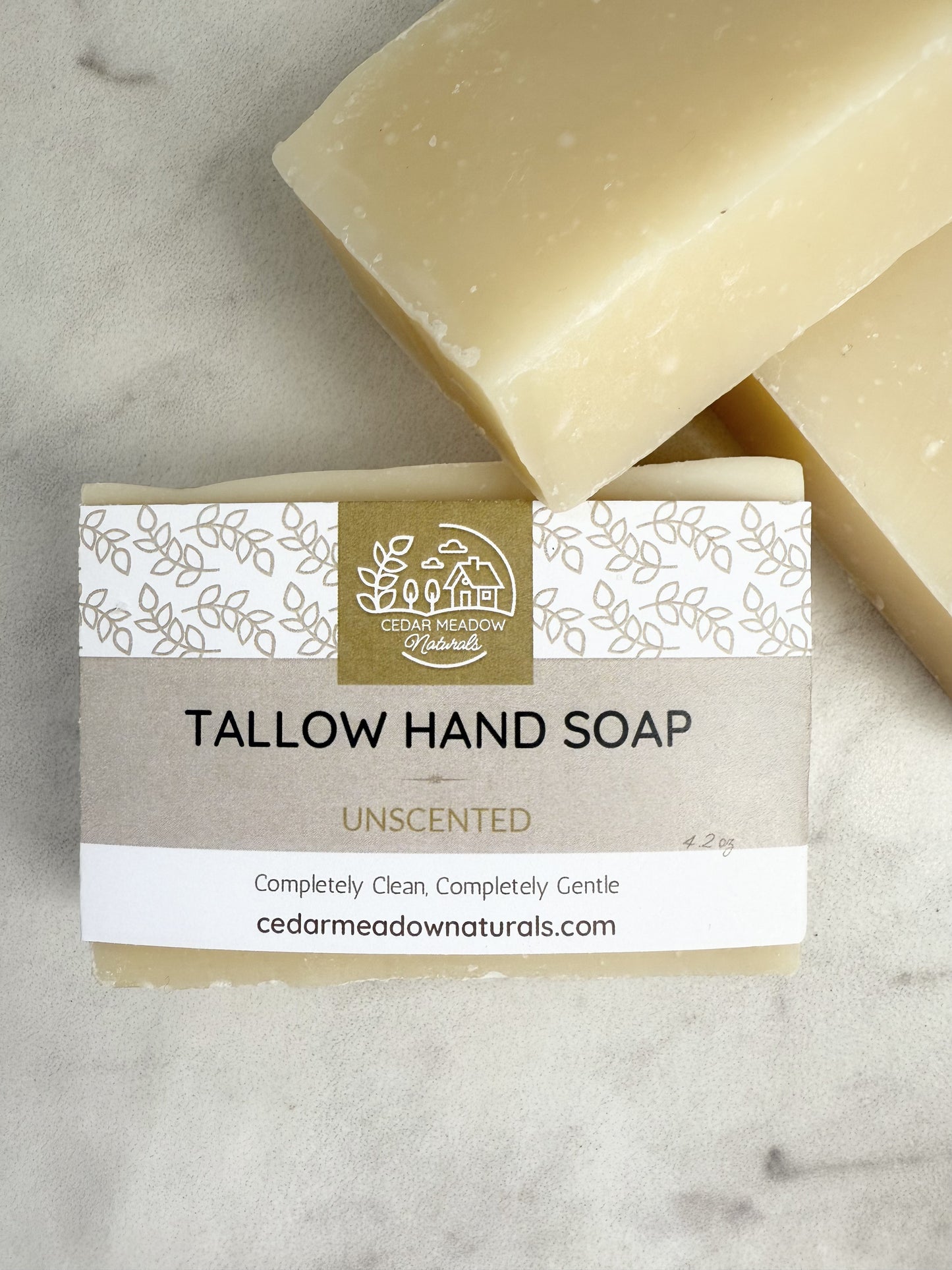 Unscented Tallow Hand Soap