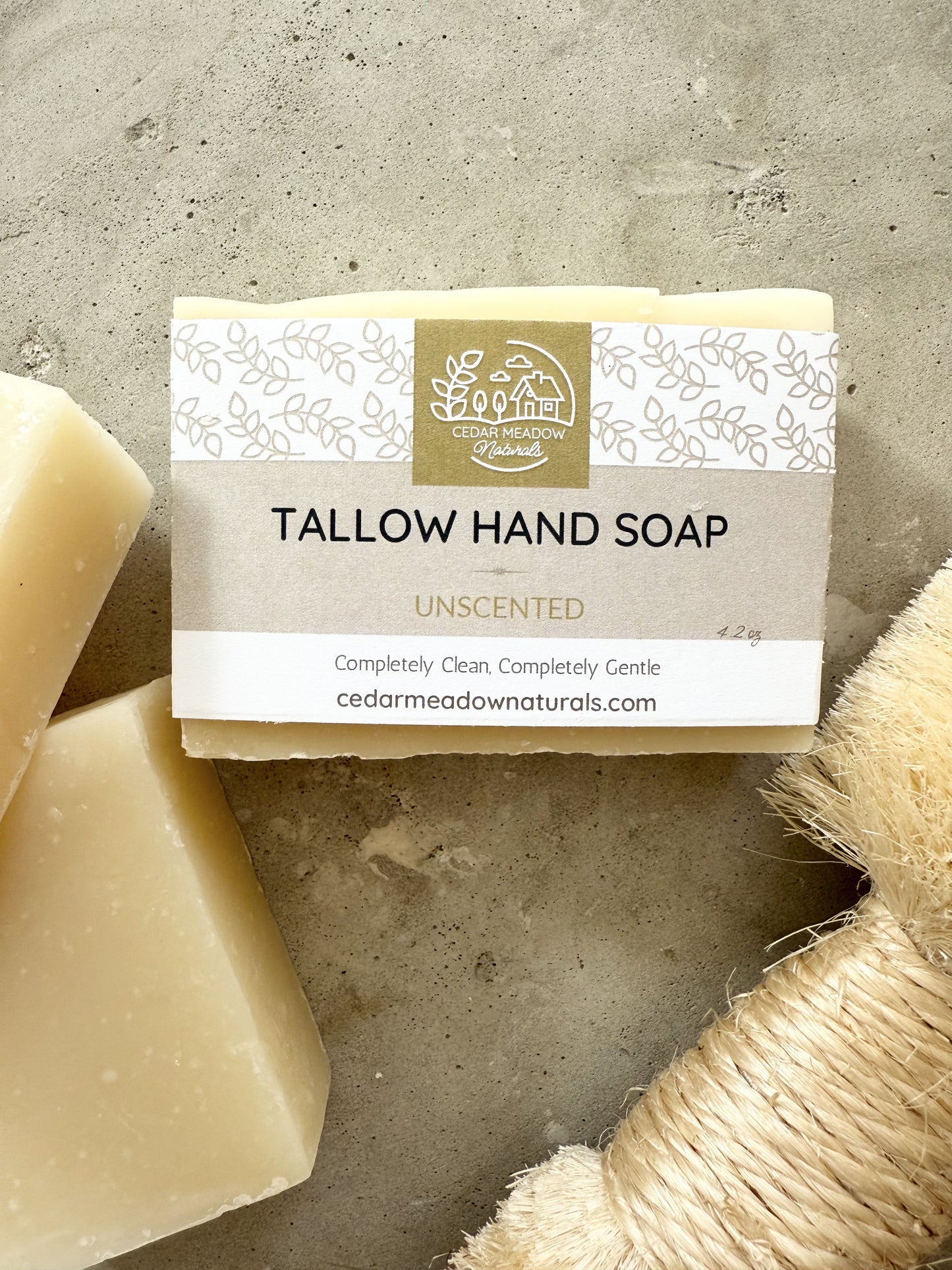 Unscented Tallow Hand Soap