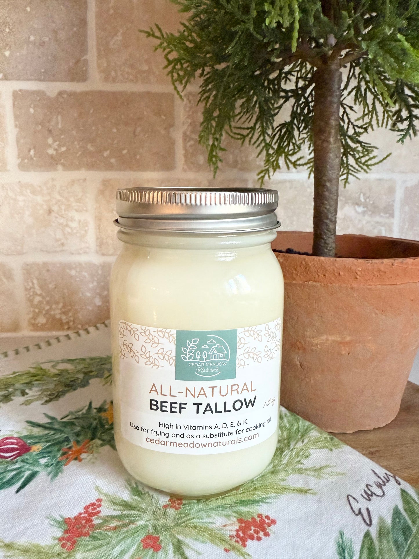 Cedar Meadow Beef Tallow