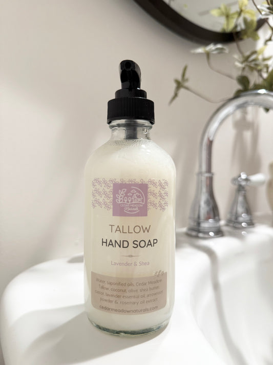 Lavender Liquid Tallow Hand Soap