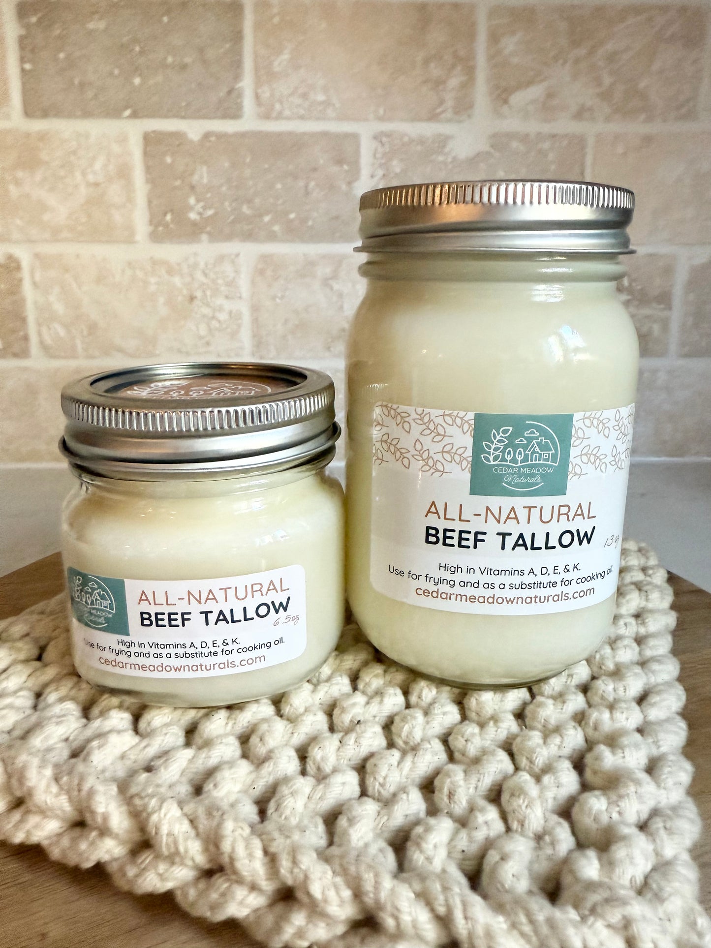 Cedar Meadow Beef Tallow